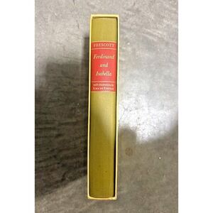Vintage Prescott Ferdinand and Isabella Heritage Press Hardcover Slipcase 1967